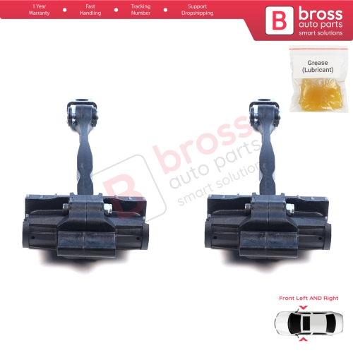 2 Pieces Front Door Hinge Brake Stop Check Assy Limiter Strap for Cupra Formentor SE316 KM7 KMP 2021-On 5FF837179
