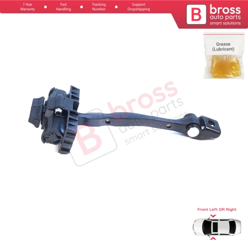 Front Door Hinge Brake Stop Check Assy Limiter Strap for Cupra Formentor SE316 KM7 KMP 2021-On 5FF837179