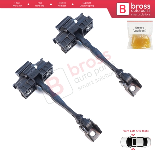 2 Pieces Front Door Hinge Brake Stop Check Assy Limiter Strap for VW ID.3 E11 E12 Cupra Born K11 10A837249