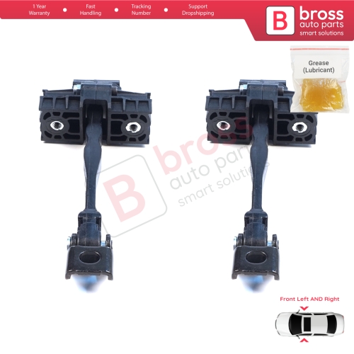 2 Pieces Front Door Hinge Brake Stop Check Assy Limiter Strap for VW ID.3 E11 E12 Cupra Born K11 10A837249
