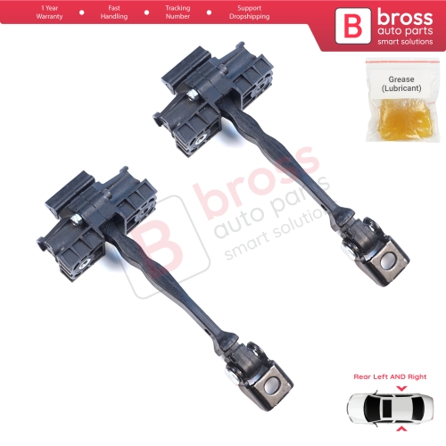 2 Pieces Rear Door Hinge Brake Stop Check Assy Limiter Strap for VW ID.3 E11 E12 Cupra Born K11 10A839249