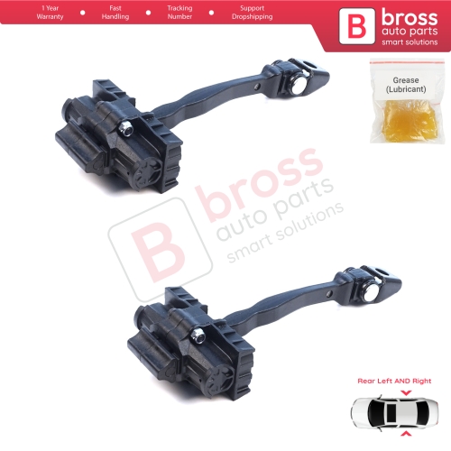 2 Pieces Rear Door Hinge Brake Stop Check Assy Limiter Strap for VW ID.3 E11 E12 Cupra Born K11 10A839249