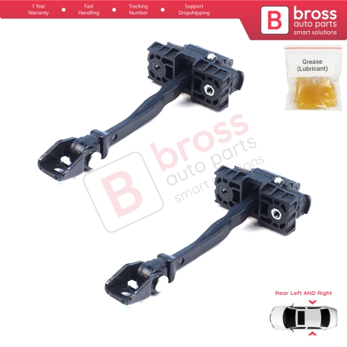 2 Pieces Rear Door Hinge Brake Stop Check Assy Limiter Strap for VW ID.3 E11 E12 Cupra Born K11 10A839249