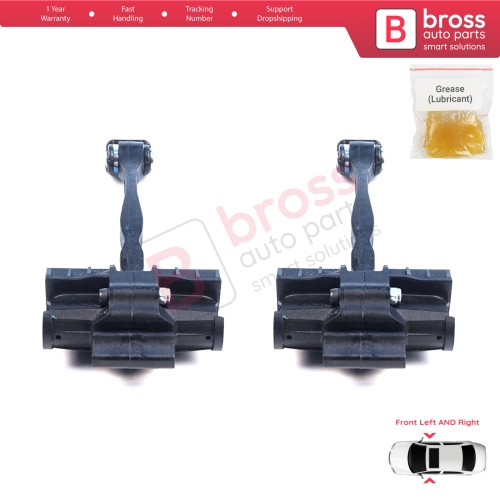 2 Pieces Front Door Hinge Brake Stop Check Assy Limiter Strap for VW ID.4 E21 ID.5 E39 Audi Q4 e-tron F4N F4B 11A837249A