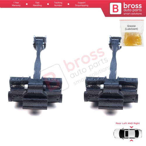 2 Pieces Rear Door Hinge Brake Stop Check Assy Limiter Strap for VW ID.4 E21 ID.5 E39 Audi Q4 e-tron F4N F4B 11A839249A