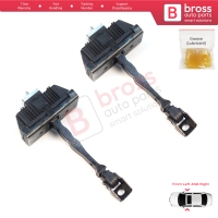 2 Pieces Front Door Hinge Brake Stop Check Assy Limiter Strap for VW Crafter MK2 e-Crafter MAN TGE e-TGE 2017-On 7C0837249A