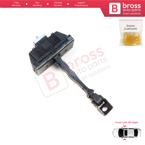 Front Door Hinge Brake Stop Check Assy Limiter Strap for VW Crafter MK2 e-Crafter MAN TGE e-TGE 2017-On 7C0837249A