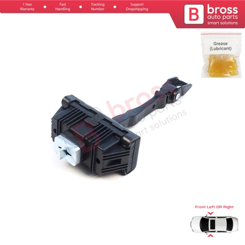 Front Door Hinge Brake Stop Check Assy Limiter Strap for VW Crafter MK2 e-Crafter MAN TGE e-TGE 2017-On 7C0837249A