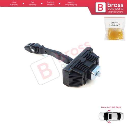 Front Door Hinge Brake Stop Check Assy Limiter Strap for VW Crafter MK2 e-Crafter MAN TGE e-TGE 2017-On 7C0837249A