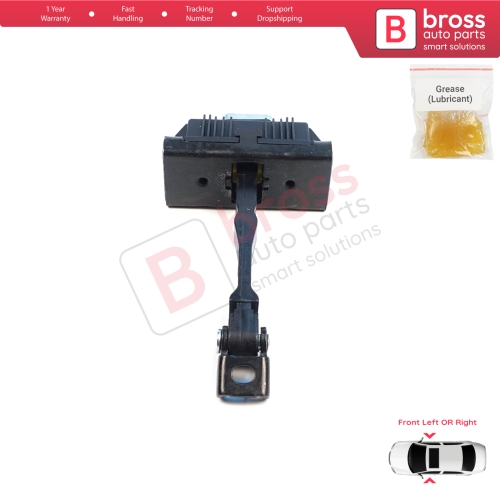 Front Door Hinge Brake Stop Check Assy Limiter Strap for VW Crafter MK2 e-Crafter MAN TGE e-TGE 2017-On 7C0837249A