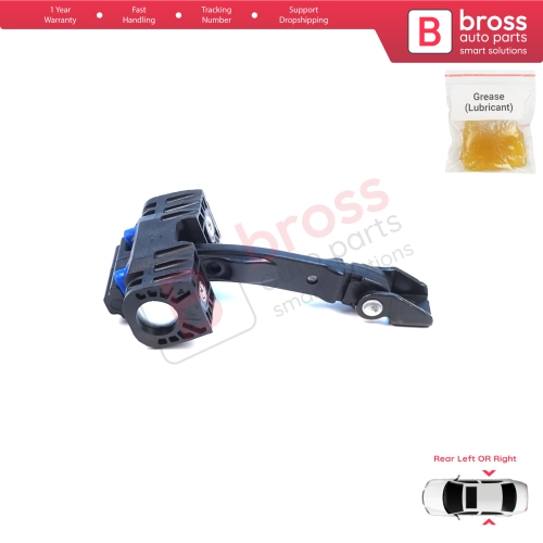 Double Crew Cab Rear Door Hinge Brake Stop Check Assy Limiter Strap for VW Crafter MK2 e-Crafter MAN TGE e-TGE 2017-On 7CA839249A