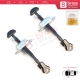 2 Pieces Front Door Hinge Brake Stop Check Assy Limiter Strap for Mitsubishi L200 Triton MK4 KA KB 2004-2018 Pajero Sport MK2 KH KG 5702A080