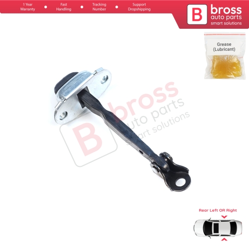 Rear Door Hinge Brake Stop Check Assy Limiter Strap for Mitsubishi L200 Triton MK4 KA KB 2004-2018 Pajero Sport MK2 KH KG 5732A043