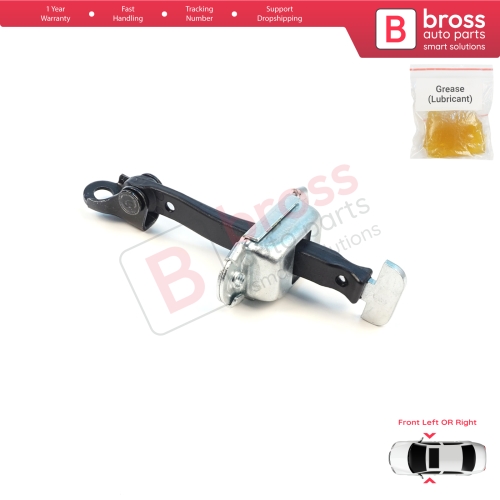 Front Door Hinge Brake Stop Check Assy Limiter Strap for Mitsubishi L200 Triton MK5 KJ KK KL Pajero Sport MK3 Fiat Fullback MK1 5702A229