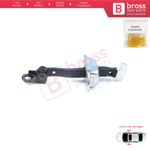 Front Door Hinge Brake Stop Check Assy Limiter Strap for Mitsubishi L200 Triton MK5 KJ KK KL Pajero Sport MK3 Fiat Fullback MK1 5702A229