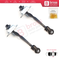 2 Pieces Rear Door Hinge Brake Stop Check Assy Limiter Strap for Mitsubishi Eclipse Cross MK1 GK GL YA YB 2017-2025 5732A155