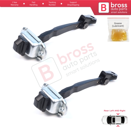 2 Pieces Rear Door Hinge Brake Stop Check Assy Limiter Strap for Mitsubishi Eclipse Cross MK1 GK GL YA YB 2017-2025 5732A155