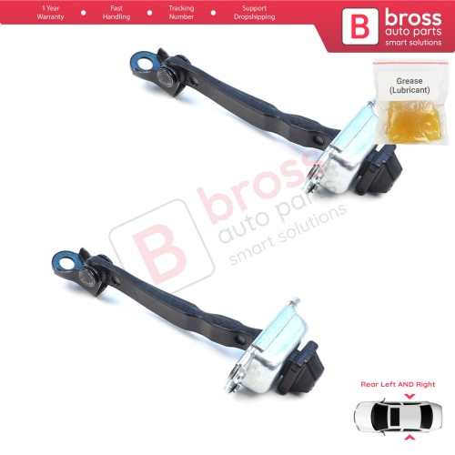 2 Pieces Rear Door Hinge Brake Stop Check Assy Limiter Strap for Mitsubishi Eclipse Cross MK1 GK GL YA YB 2017-2025 5732A155