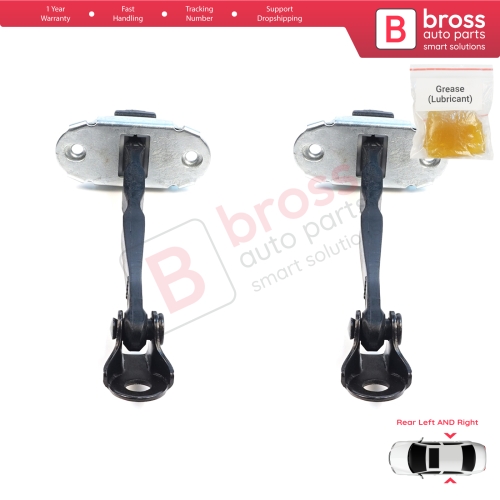 2 Pieces Rear Door Hinge Brake Stop Check Assy Limiter Strap for Mitsubishi Eclipse Cross MK1 GK GL YA YB 2017-2025 5732A155