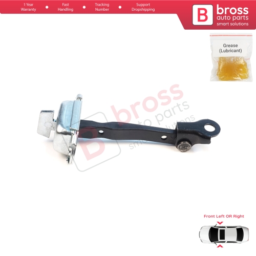 Front Door Hinge Brake Stop Check Assy Limiter Strap for Mitsubishi Mirage MK6 Attrage Space Star A00/LA, A10 2012-On 5702A137