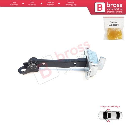 Front Door Hinge Brake Stop Check Assy Limiter Strap for Mitsubishi Mirage MK6 Attrage Space Star A00/LA, A10 2012-On 5702A137
