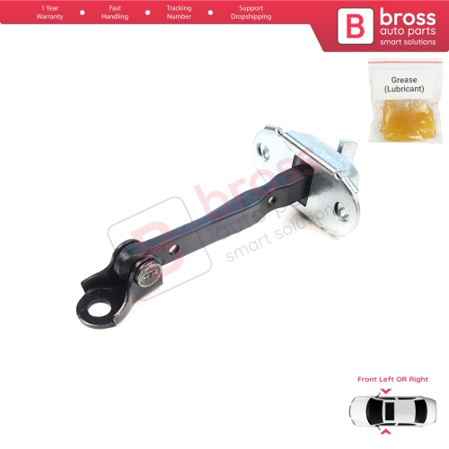 Front Door Hinge Brake Stop Check Assy Limiter Strap for Mitsubishi Mirage MK6 Attrage Space Star A00/LA, A10 2012-On 5702A137