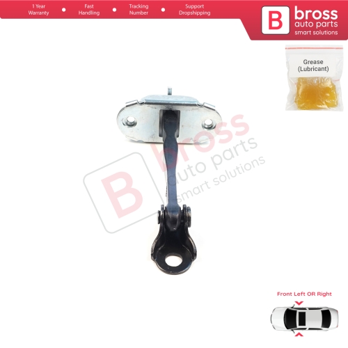 Front Door Hinge Brake Stop Check Assy Limiter Strap for Mitsubishi Mirage MK6 Attrage Space Star A00/LA, A10 2012-On 5702A137