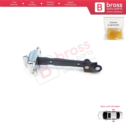 Rear Door Hinge Brake Stop Check Assy Limiter Strap for Mitsubishi Mirage MK6 Attrage Space Star A00/LA, A10 2012-On 5732A092