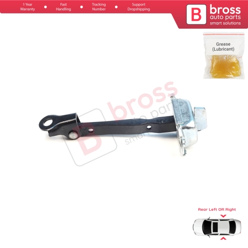 Rear Door Hinge Brake Stop Check Assy Limiter Strap for Mitsubishi Mirage MK6 Attrage Space Star A00/LA, A10 2012-On 5732A092