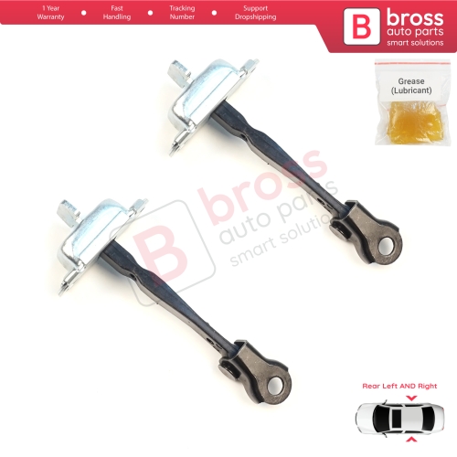 2 Pieces Rear Door Hinge Brake Stop Check Assy Limiter Strap for Mitsubishi Outlander MK3 GG GF ASX MK1 GA Delica D:5 RVR MK3 GA 5732A157