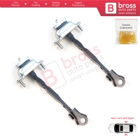 2 Pieces Rear Door Hinge Brake Stop Check Assy Limiter Strap for Subaru Forester MK4 SJ 2012-2018 62124FG003