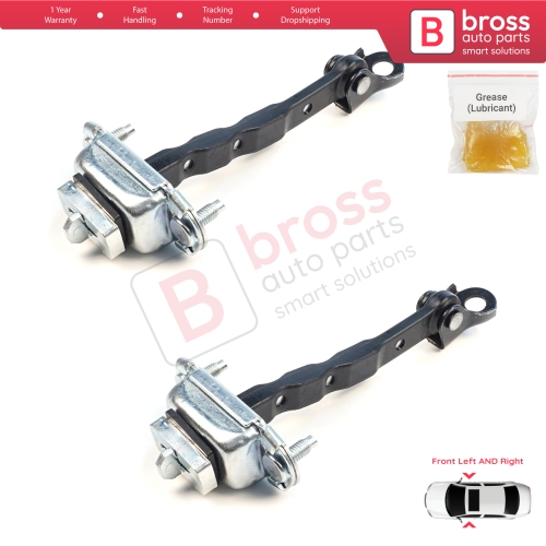 2 Pieces Front Door Hinge Brake Stop Check Assy Limiter Strap for Subaru Forester MK5 SK 2019-2025 61124SJ000