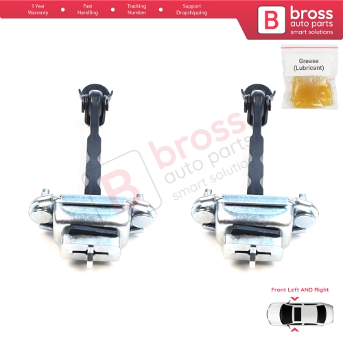 2 Pieces Front Door Hinge Brake Stop Check Assy Limiter Strap for Subaru Forester MK5 SK 2019-2025 61124SJ000
