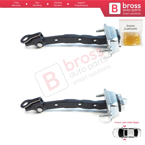 2 Pieces Front Door Hinge Brake Stop Check Assy Limiter Strap for Subaru Forester MK5 SK 2019-2025 61124SJ000