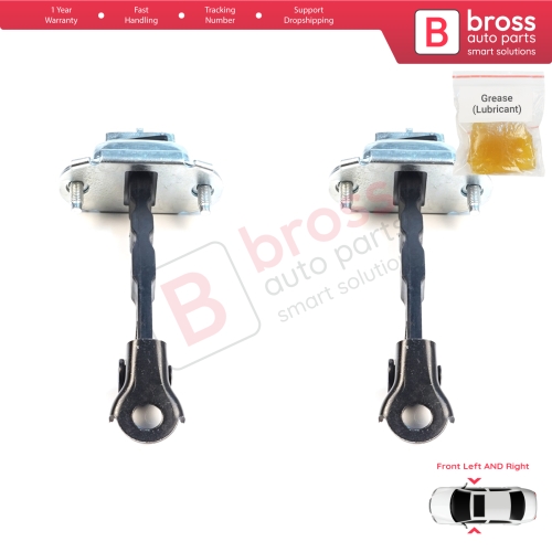 2 Pieces Front Door Hinge Brake Stop Check Assy Limiter Strap for Subaru Forester MK5 SK 2019-2025 61124SJ000