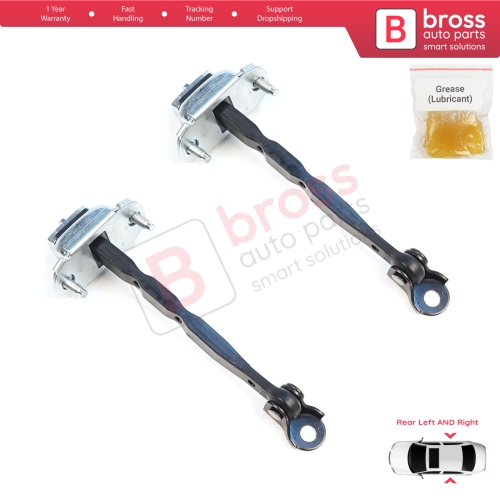 2 Pieces Rear Door Hinge Brake Stop Check Assy Limiter Strap for Subaru Forester MK5 SK 2019-2025 62124SJ000