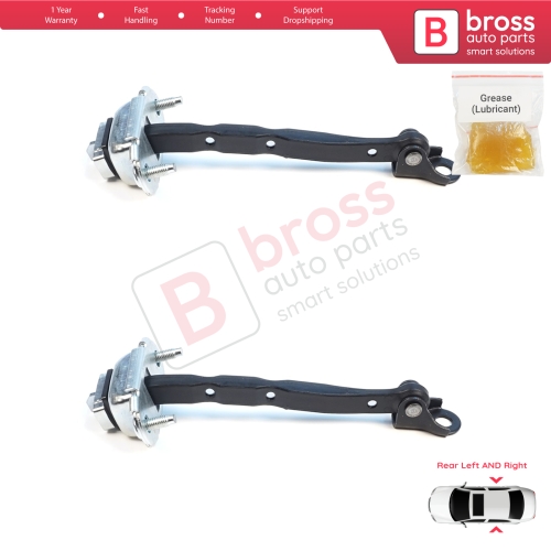 2 Pieces Rear Door Hinge Brake Stop Check Assy Limiter Strap for Subaru Forester MK5 SK 2019-2025 62124SJ000