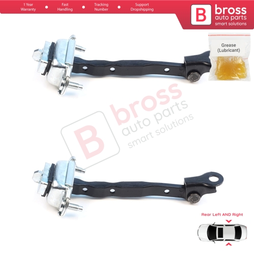 2 Pieces Rear Door Hinge Brake Stop Check Assy Limiter Strap for Subaru Impreza MK3 4 GE GV GJ GP WRX Exiga Forester MK3 SH XV Crosstrek GP Levorg 62124FJ000