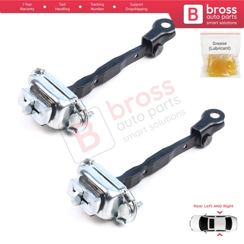 2 Pieces Rear Door Hinge Brake Stop Check Assy Limiter Strap for Subaru Impreza MK3 4 GE GV GJ GP WRX Exiga Forester MK3 SH XV Crosstrek GP Levorg 62124FJ000