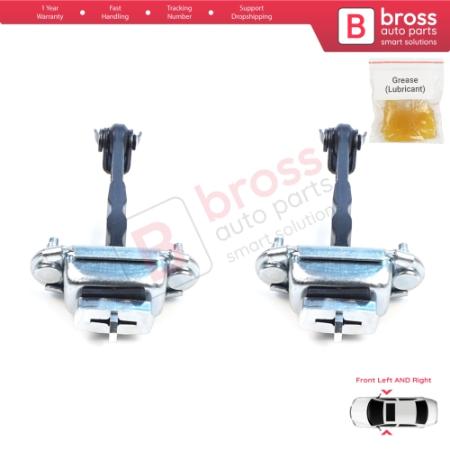 2 Pieces Front Door Hinge Brake Stop Check Assy Limiter Strap for Subaru Impreza MK5 GK GT XV Crosstrek MK2 GT G24 61124FL001