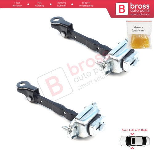2 Pieces Front Door Hinge Brake Stop Check Assy Limiter Strap for Subaru Impreza MK5 GK GT XV Crosstrek MK2 GT G24 61124FL001