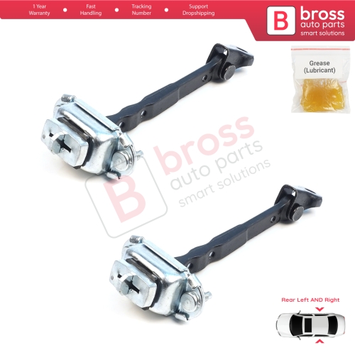 2 Pieces Rear Door Hinge Brake Stop Check Assy Limiter Strap for Subaru Impreza MK5 GK GT XV Crosstrek MK2 GT G24 62124FL001