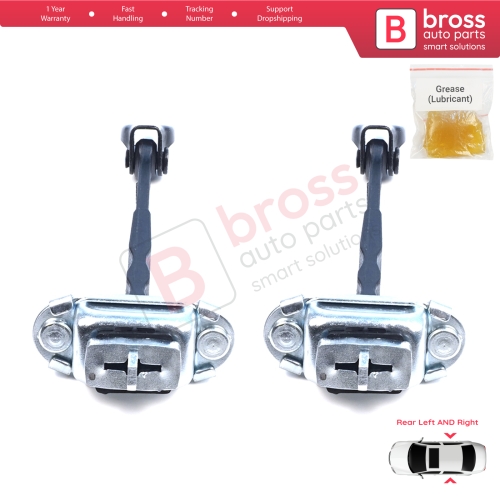 2 Pieces Rear Door Hinge Brake Stop Check Assy Limiter Strap for Subaru Impreza MK5 GK GT XV Crosstrek MK2 GT G24 62124FL001