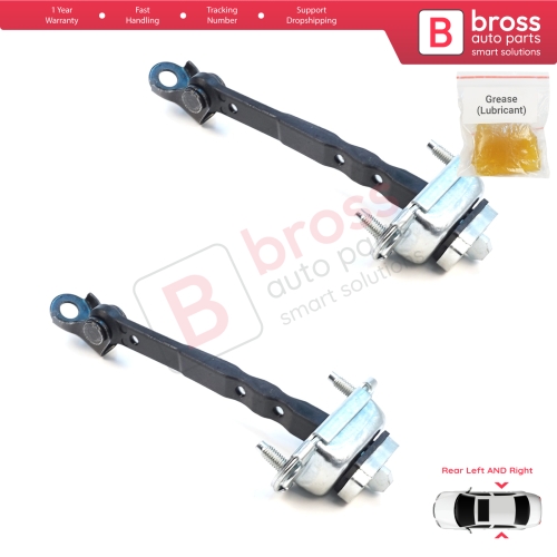 2 Pieces Rear Door Hinge Brake Stop Check Assy Limiter Strap for Subaru Impreza MK5 GK GT XV Crosstrek MK2 GT G24 62124FL001