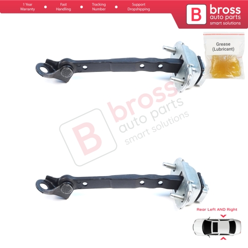 2 Pieces Rear Door Hinge Brake Stop Check Assy Limiter Strap for Subaru Impreza MK5 GK GT XV Crosstrek MK2 GT G24 62124FL001