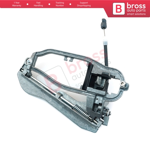 Car Door Handle Housing Carrier Bracket Front Right 51218243616 For BMW X5 E53 2000-2006