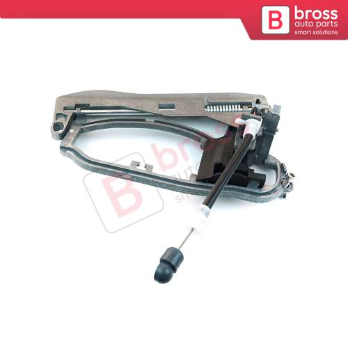 Car Door Handle Housing Carrier Bracket Front Right 51218243616 For BMW X5 E53 2000-2006