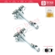 2 Pieces Front Door Catch Hinge Brake Stop Check Strap Limiter for Citroen C3 MK1 MK2 2002-2016 9181N0