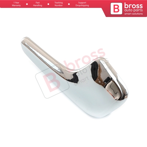 Aluminum Plated Plastic Stainless Interior Door Handle 13297814 Front or Rear Right for Opel Corsa D