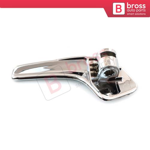 Aluminum Plated Plastic Stainless Interior Door Handle 13297814 Front or Rear Right for Opel Corsa D